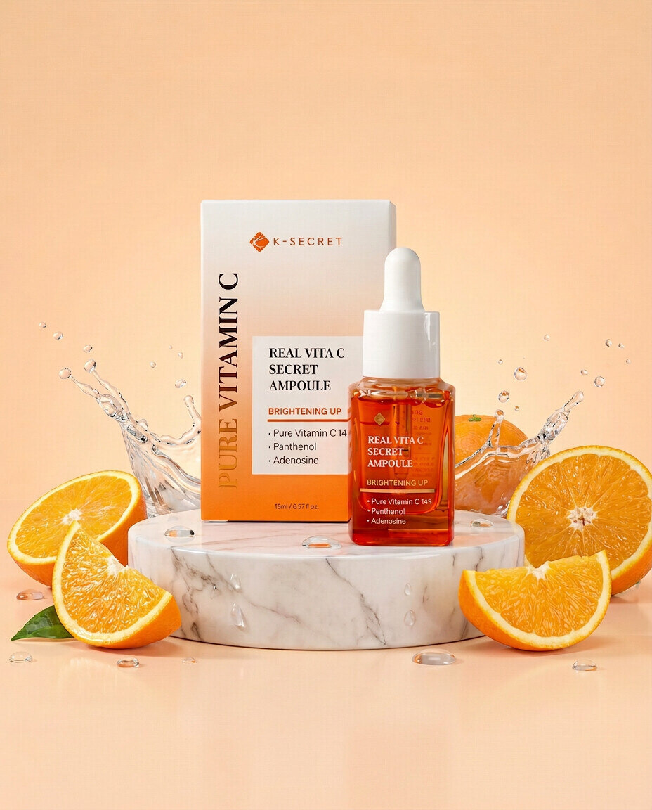 K-Secret Real Vita C Brightening Up Secret Ampoule